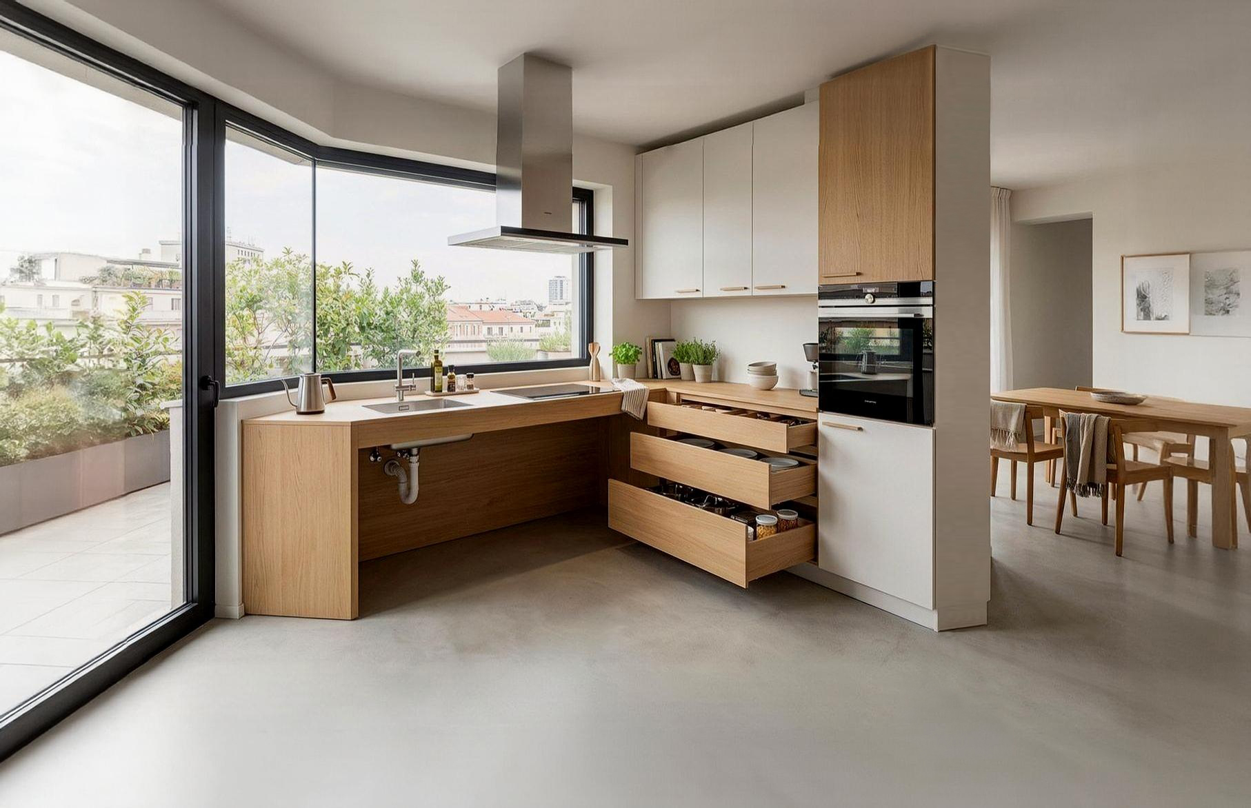 Cucina accessibile