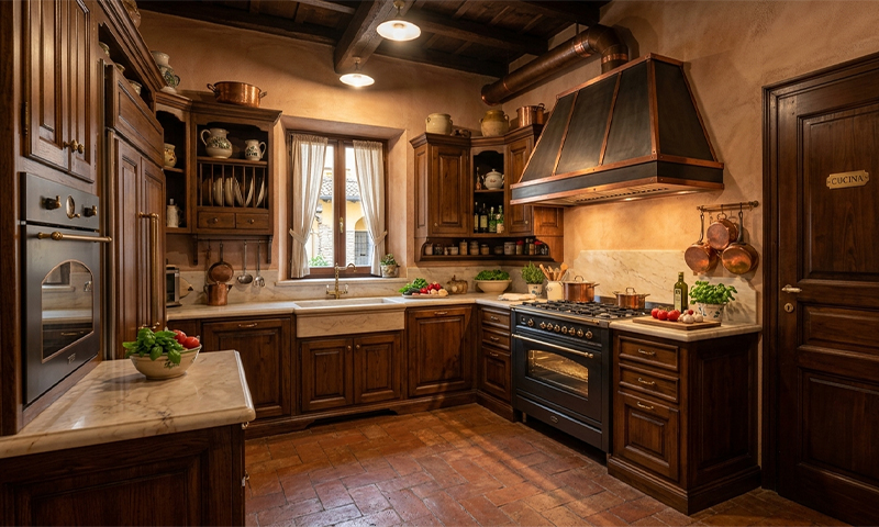 Cucina chiusa